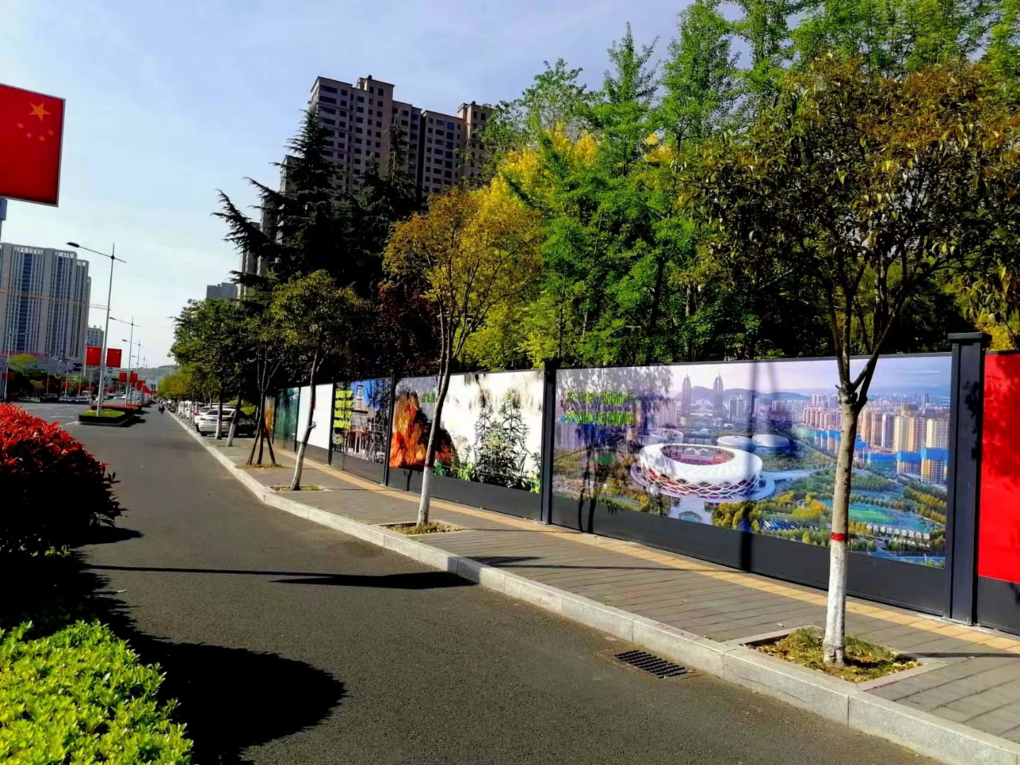 山東地區裝配式廣告市政圍擋